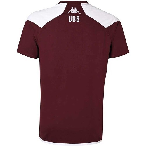 KAPPA - T-shirt Ayba 7 UBB Union Bordeaux Bègles Officiel Rugby - Enfant - bordeaux blanc