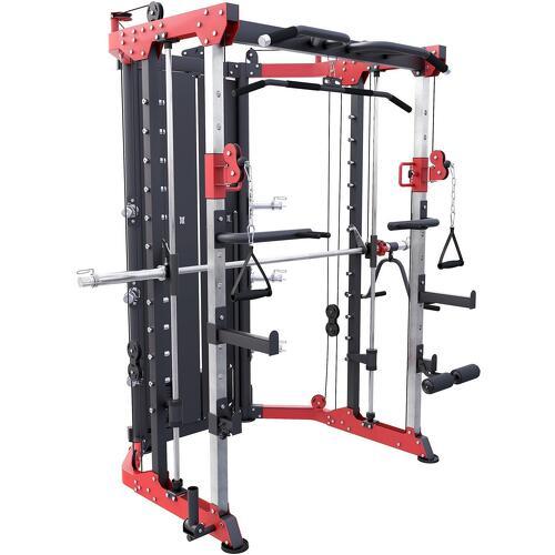 GORILLA SPORTS - Power rack multipostes avec charges incluses - cage à squats