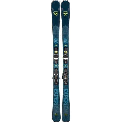 Pack De Ski Experience 86 Bslt + Fixations Nx12 Vert Homme