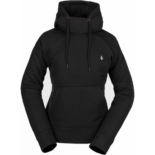 VOLCOM - Sweat A Capuche V.co Air Layer Thermal Hoodie Noir Femme