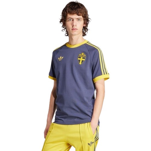 adidas Performance - T-shirt Suède Adicolor 3 bandes