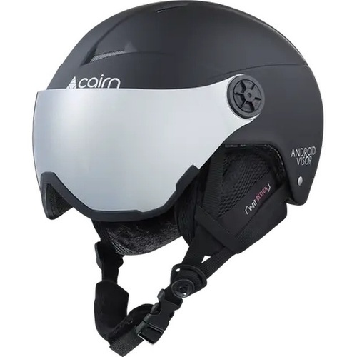 Casque de ski Junior ANDROID VISOR - Mat Black