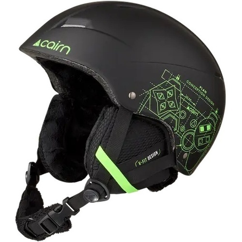 Casque de ski ANDROMED J - MAT BLACK PLAY