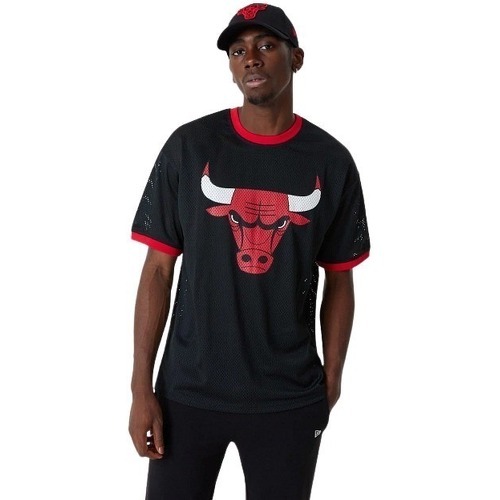 NEW ERA - T Shirt Nba Chicago Bulls Team Logo Mesh