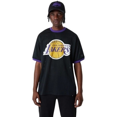 NEW ERA - T Shirt Nba Los Angeles Lakers Team Logo Mesh