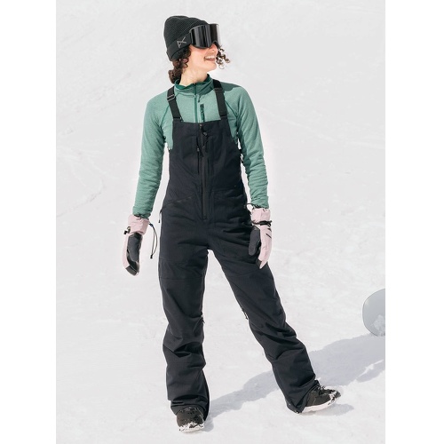 Salopette De Ski / Snow Reserve 2l Stretch Noir Femme