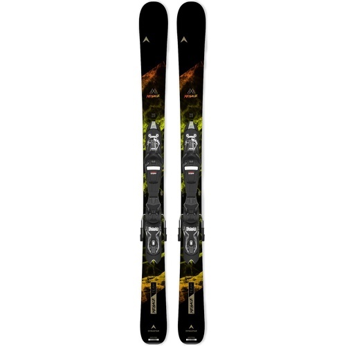 Pack De Ski M-menace + Fixations Xp7 Noir Garçon