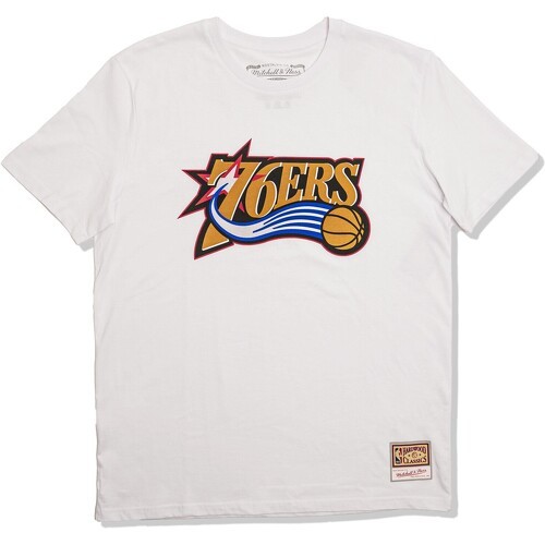 Mitchell and Ness,NBA - T-shirt Mitchel n' Ness Logo 76ers