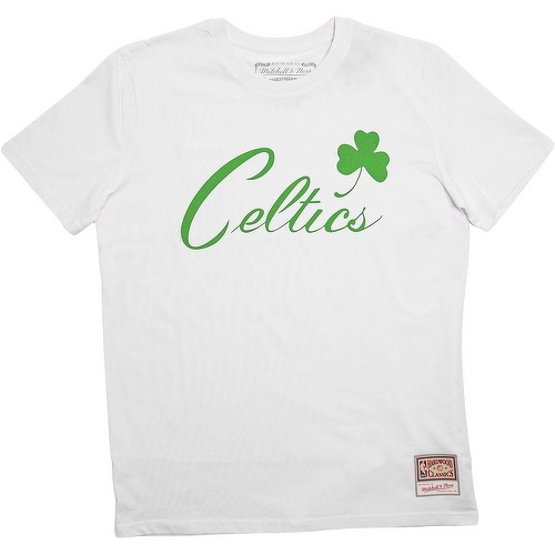 Mitchell and Ness,NBA - T-shirt Mitchel n' Ness Logo Boston Celtics