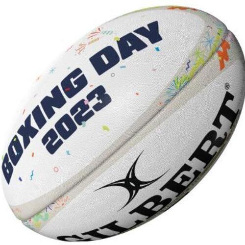 GILBERT - Ballon de Rugby réplica du Boxing Day 2023