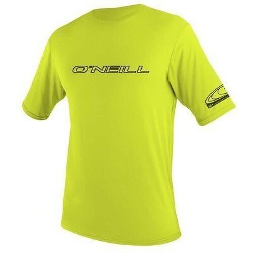 O’NEILL - 2023 Youth Basic Skins Short Sleeve Rash Tee Lime