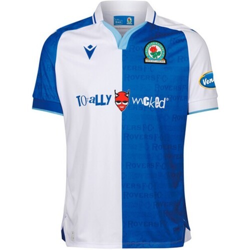 MACRON - Blackburn Rovers FC Maillot Domicile 2023-2024