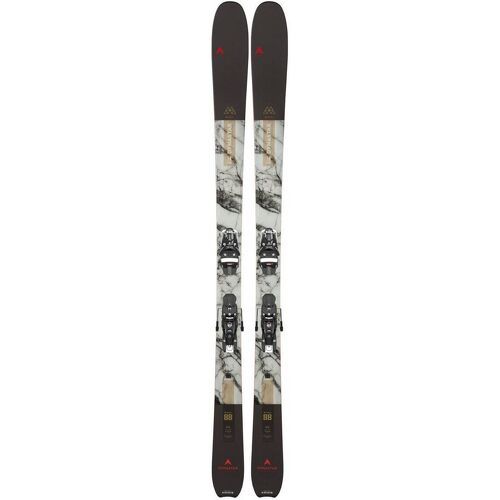 Pack De Ski M-cross 88 + Fixations Spx12 Blanc Homme