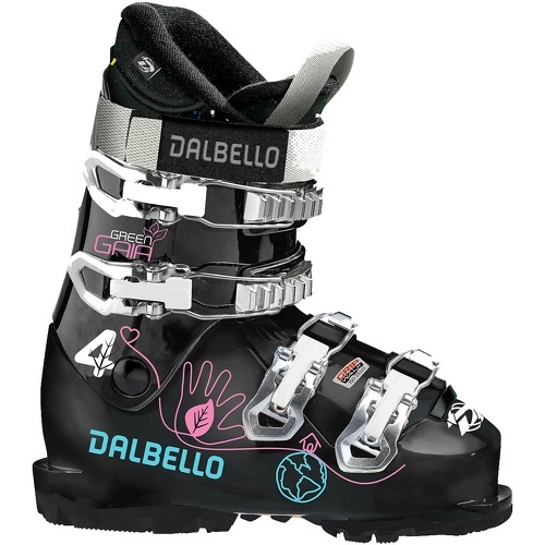 Chaussures De Ski Green Gaia 4.0 Gw Jr Black Fille