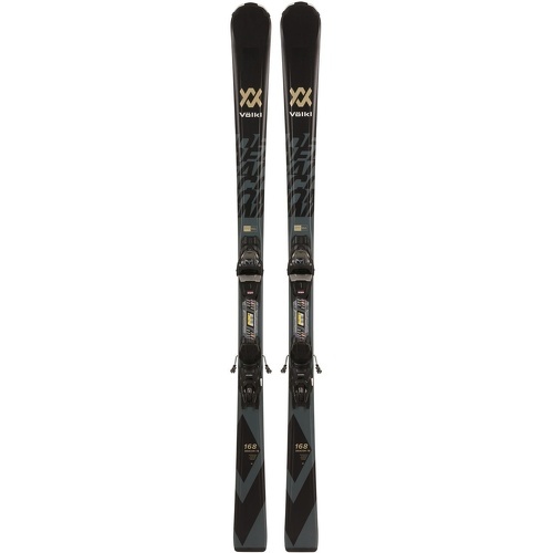 Pack De Ski Deacon 7.6 Goldw + Fixations Fdt Tp 10 Noir Homme