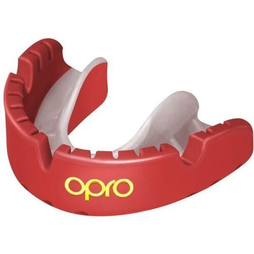 OPRO - Protège Dents /Blanc Gold Braces V2