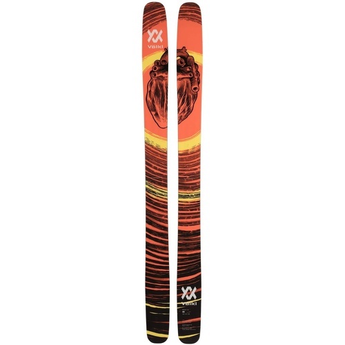 Skis Seul (sans Fixations) Revolt 121 Orange Homme