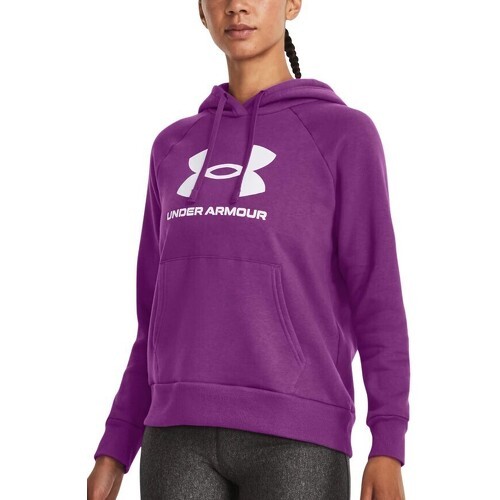 UNDER ARMOUR - SWEAT À CAPUCHE FEMME VIOLET