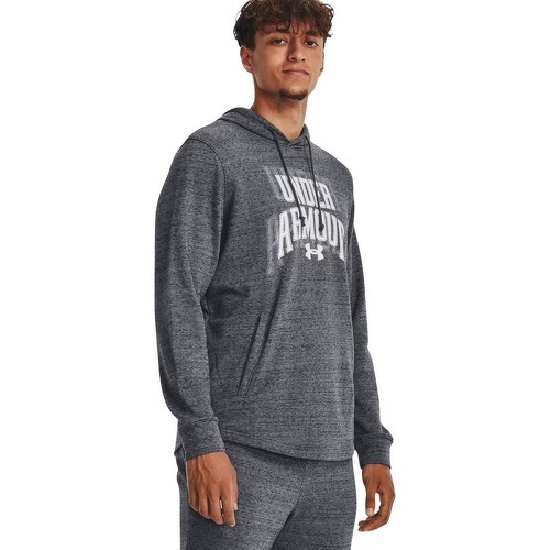 UNDER ARMOUR - SWEAT RIVAL TERRY GRIS