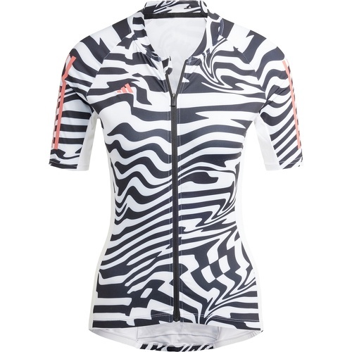 adidas Performance - Maillot de cyclisme Essentials 3 bandes Fast Zebra