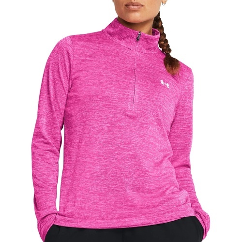 UNDER ARMOUR - Haut d'entraînement 1/2 zippé femme Twist