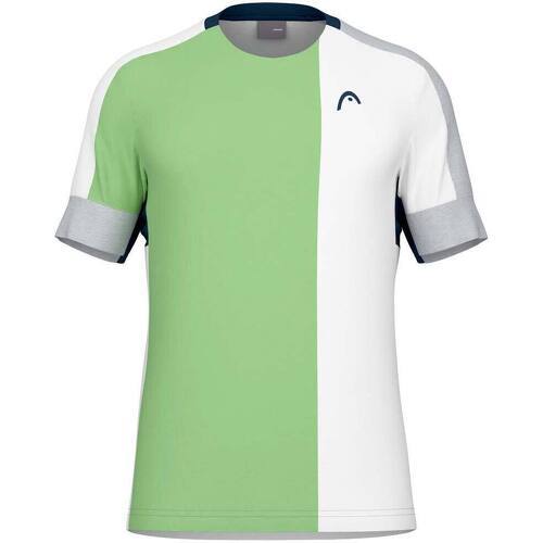 HEAD - T-Shirt Play Tech Vert / Blanc