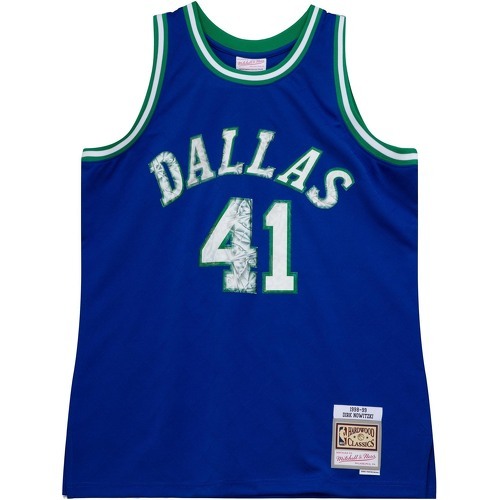 Mitchell & Ness - Maillot 75e anniversaire Dallas Mavericks Dirk Nowitzki 1998/99