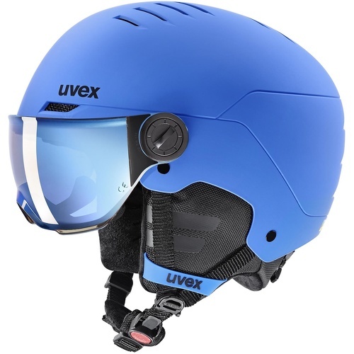 UVEX - Casque De Ski / Snow Rocket Jr Visor Blue Matt Garçon
