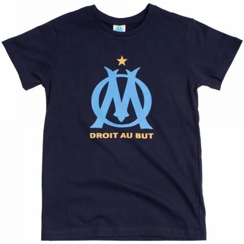 OM - T-shirt Marine Garçon Olympique de Marseille