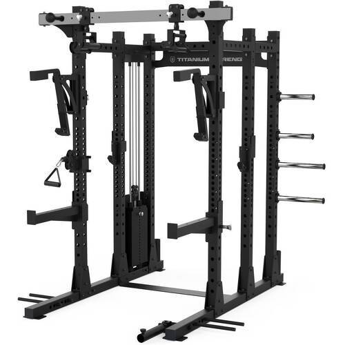 Titanium Strength - Half Rack avec Poulie Réglable de 100 kg E50