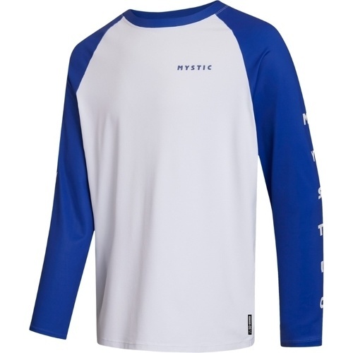 Mystic - 2024 Hommes Bolt Long Sleeve Quickdry Tee - White