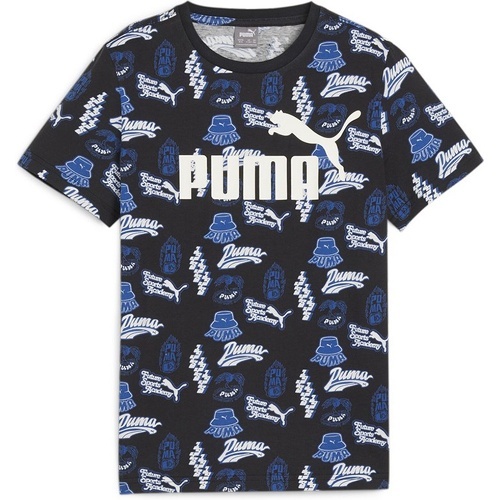 PUMA - T-shirt à motif enfant All Over 90's ESS+