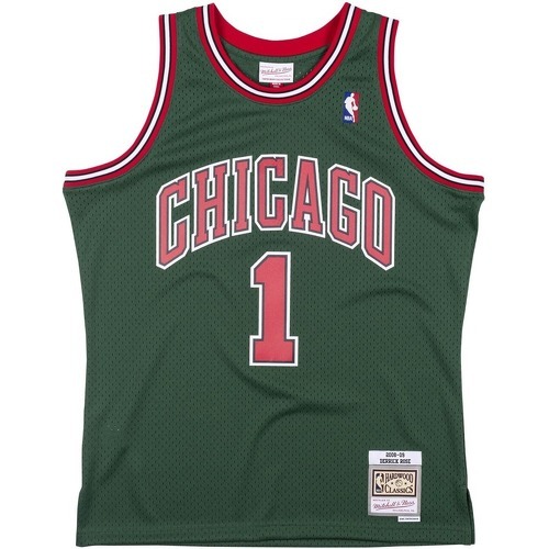 Mitchell & Ness - Dereck Chicago Bulls 2008/2009 Hardwood Classics - Maillot de NBA