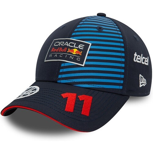RED BULL RACING F1 - Casquette snapback 9FORTY New Era Red Bull Formule 1 Sergio Perez 11 Bleu Homme Taille Unique