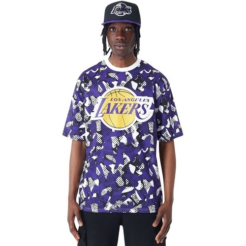 NEW ERA - T Shirt Los Angeles Lakers Nba Team Aop