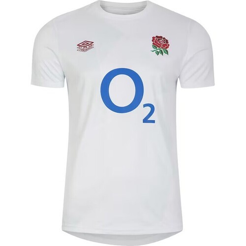UMBRO - T-Shirt Warm Up Blanc Angleterre 2023/24
