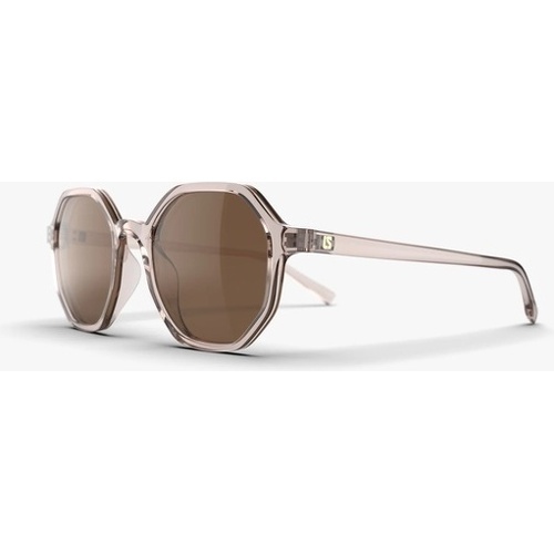 LOUBSOL - Lunettes de soleil Mixte Kink rose cristal translucide de forme Tendance Mixte Indice 3