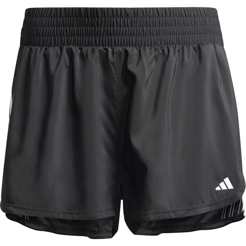 Short de training taille haute toile Pacer 3 bandes (Grandes tailles)