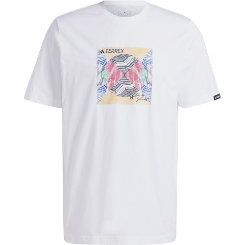 adidas Performance - T-shirt graphique Terrex United By Summits