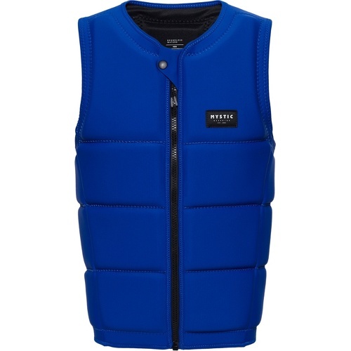 2024 Hommes Star Front Zip Gilet Pare-balles - Blu