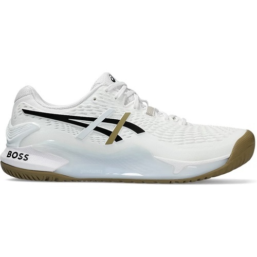 ASICS - Chaussure Homme Gel Resolution 9 Boss Blanc Toutes surfaces