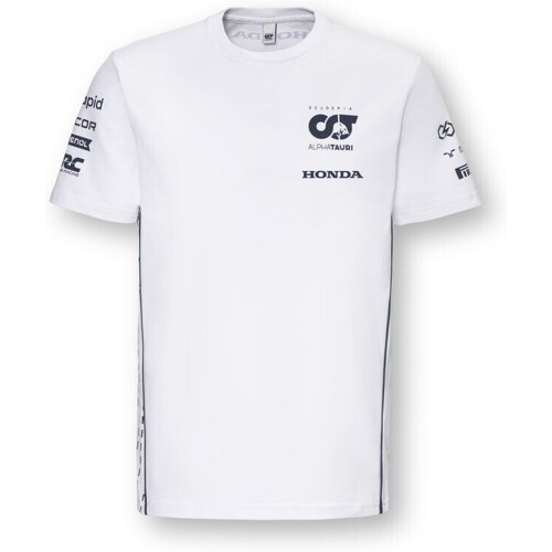 SCUDERIA ALPHA TAURI - T Shirt Alpha Tauri Scuderia Racing Team Officiel Formule 1