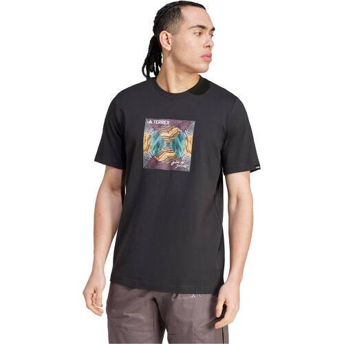 adidas Performance - T-shirt graphique Terrex United By Summits
