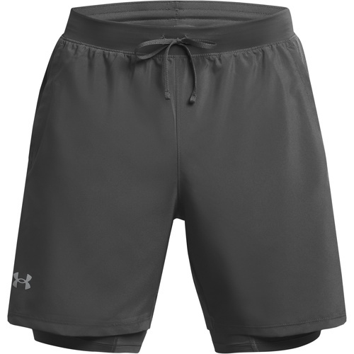 UNDER ARMOUR - Pantaloncini 2 In 1 Launch 7"
