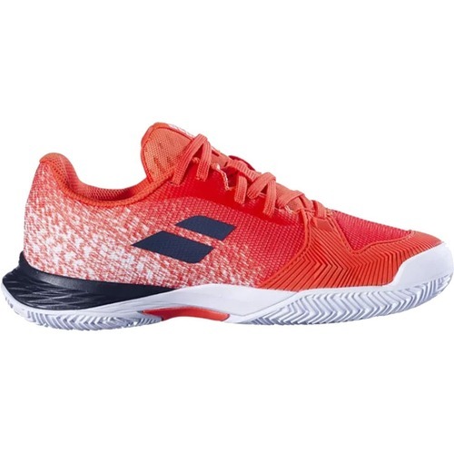 BABOLAT - Chaussures Jet Mach 3 Clay Junior Rouge / Blanc