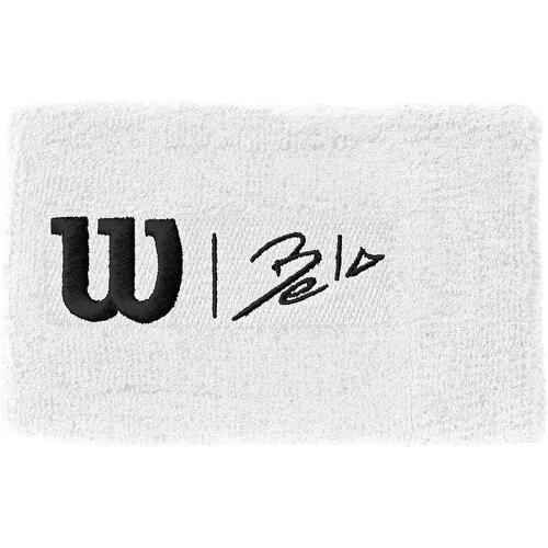 WILSON - Bela Extra Wide Wristbands Unisex White