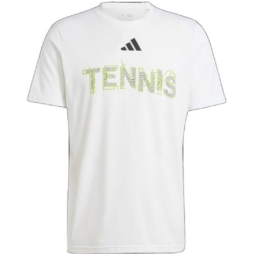 T-shirt de tennis graphique Hi-Visibility Interview