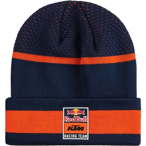 Red Bull KTM Racing Team - Bonnet Apex New Era Replique de l'équipe Moto GP Officiel - Adulte - Bleu Orange