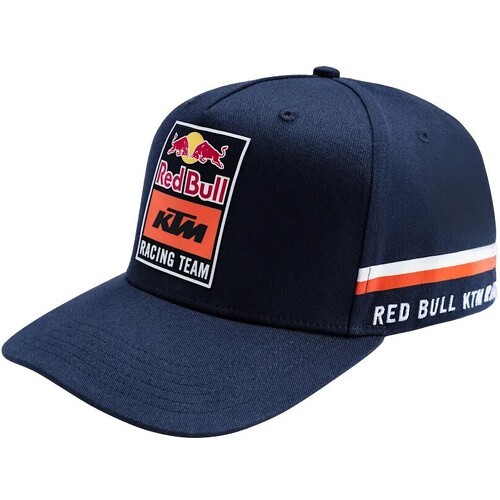 Red Bull KTM Racing Team - Casquette plate de traction Moto GP Officiel - Adulte - Bleu