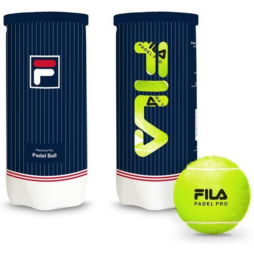 FILA - Tube De 3 Balles Premium Pro Padel